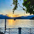 Sonnenuntergang am Lago Maggiore