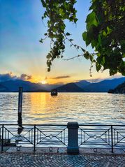 Sonnenuntergang am Lago Maggiore