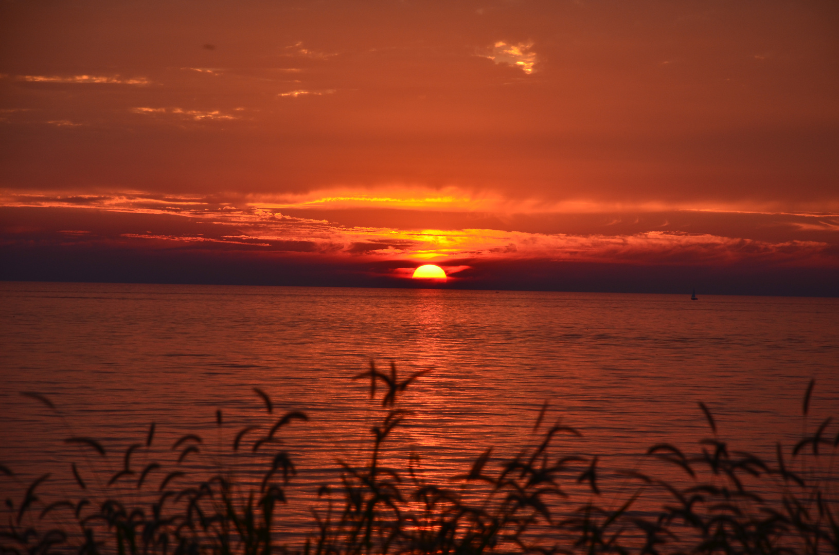 Sonnenuntergang am Lake Erie