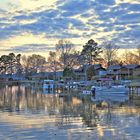 Sonnenuntergang am Lake Martin