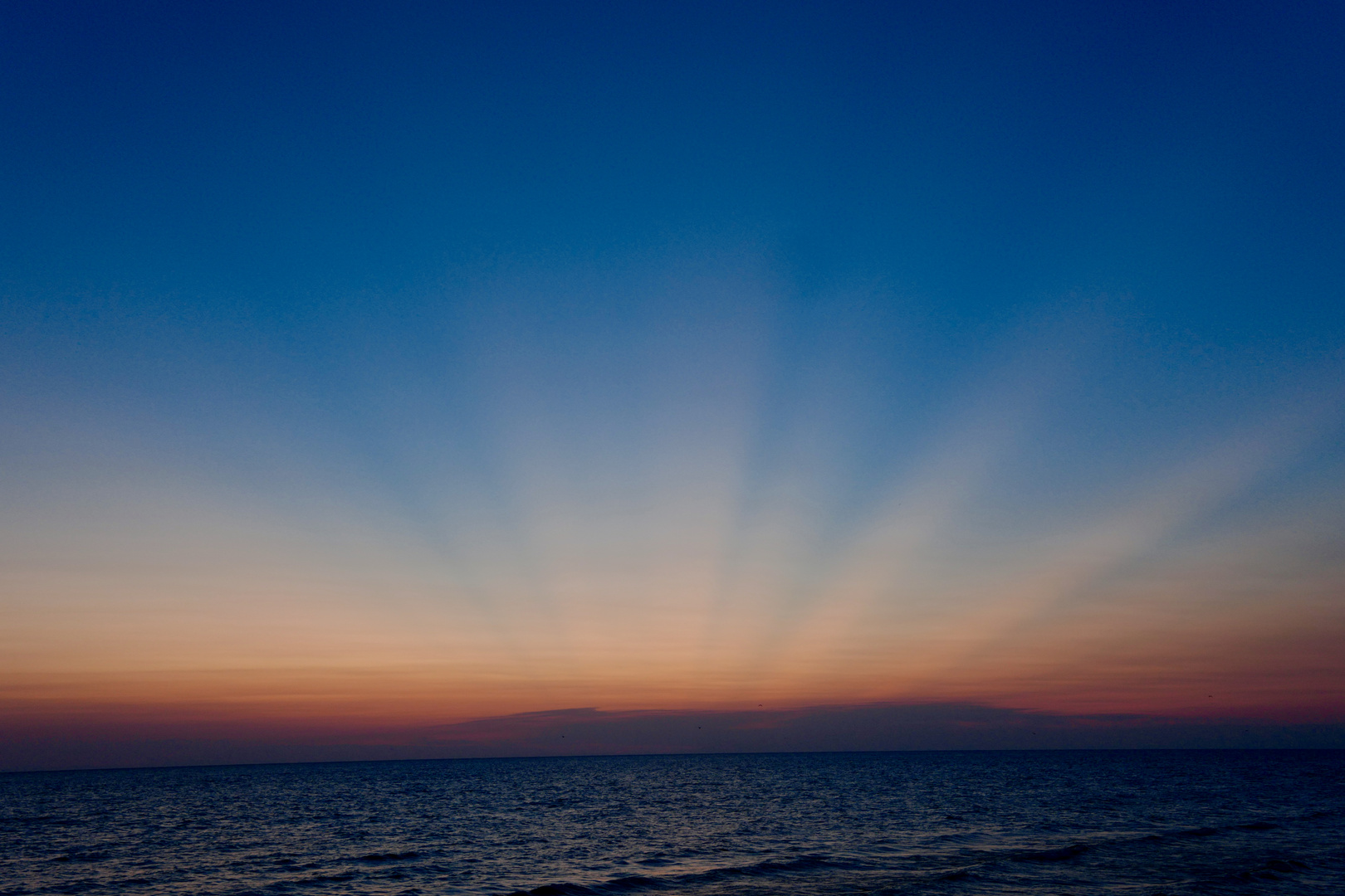 Sonnenuntergang am Lake Michigan