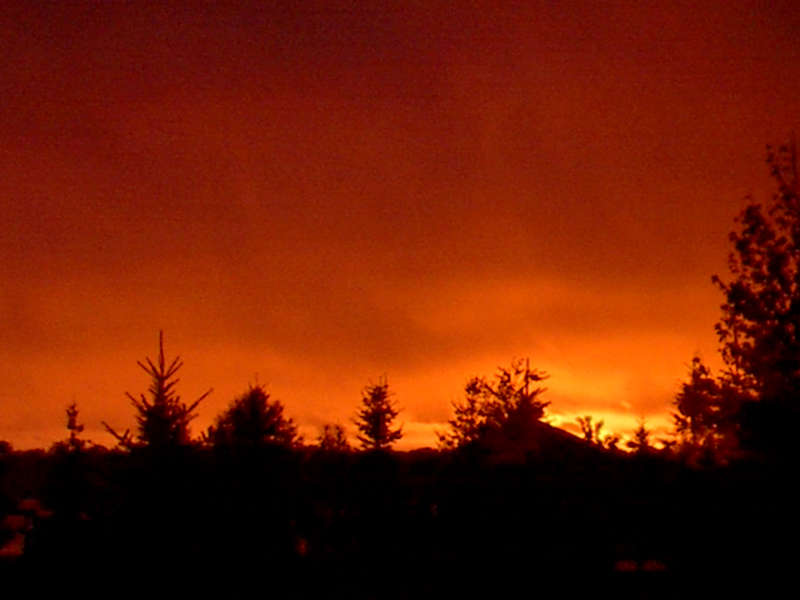 Sonnenuntergang am Lake Michigan II