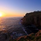 Sonnenuntergang am Lands End / Cornwall