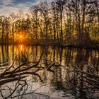 Sonnenuntergang am Langen See