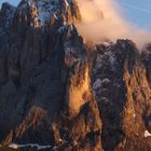 Sonnenuntergang am Langkofel-Grödnertal, Juni 2010