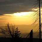 Sonnenuntergang am letzten Herbsttag