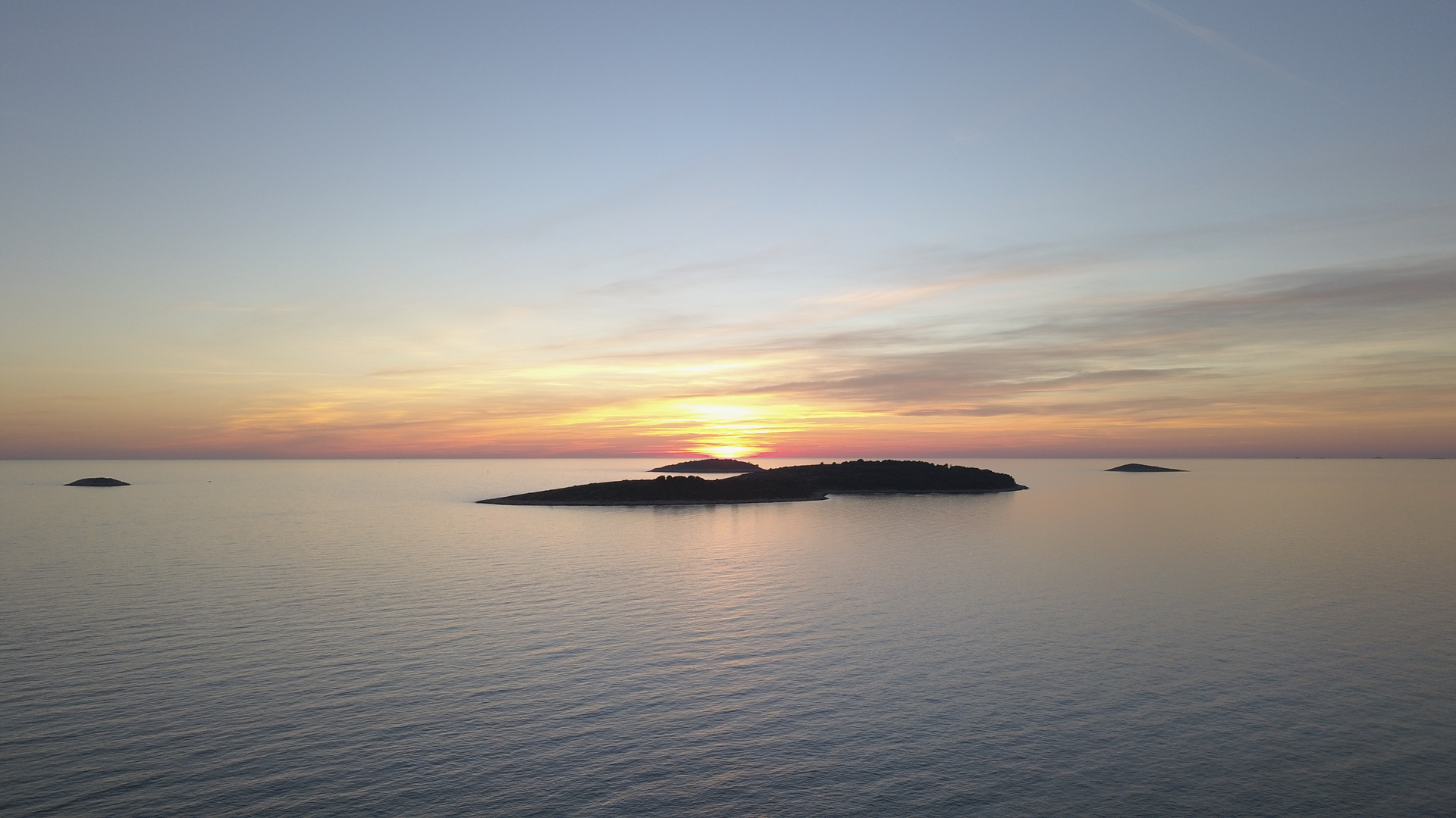 Sonnenuntergang am Leuchtturm