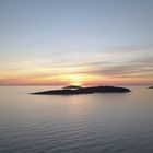 Sonnenuntergang am Leuchtturm