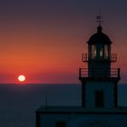 Sonnenuntergang am Leuchtturm