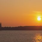 Sonnenuntergang am Leuchtturm 