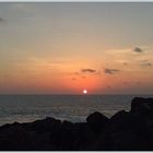 Sonnenuntergang am Leuchtturm von Playa Blanca