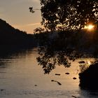 Sonnenuntergang am Limski Fjord