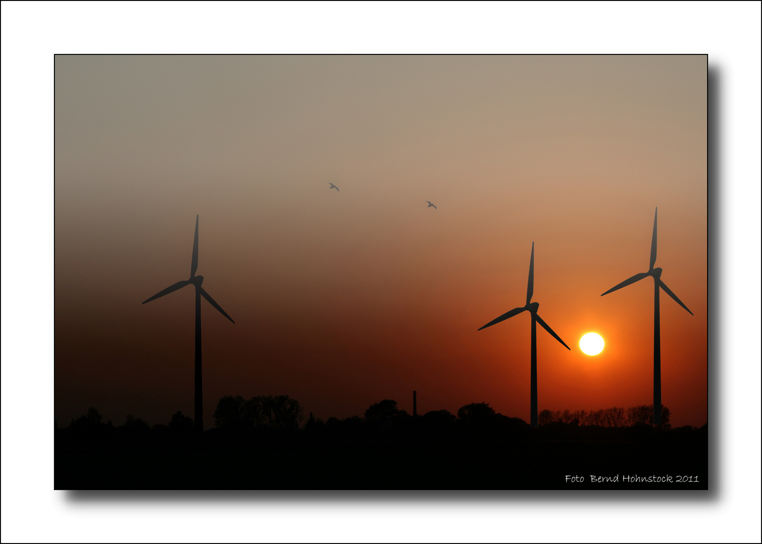 Sonnenuntergang .... am linken Niederrhein