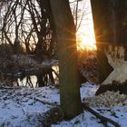 Sonnenuntergang am "Löbauer Wasser"