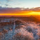 Sonnenuntergang am Luitpoldturm