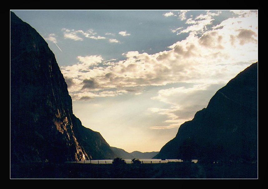 Sonnenuntergang am Lysefjord (reload)