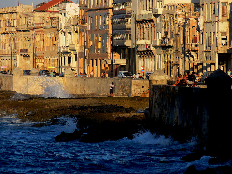 Sonnenuntergang am Malecón