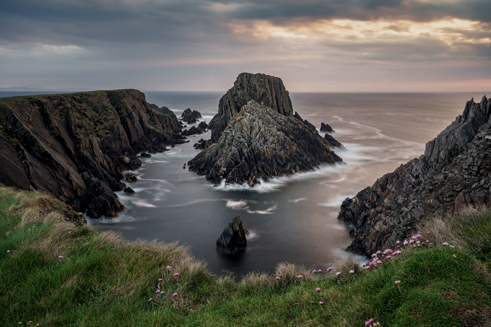 Sonnenuntergang am Malin Head