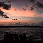 Sonnenuntergang am Mallory Square in Key West