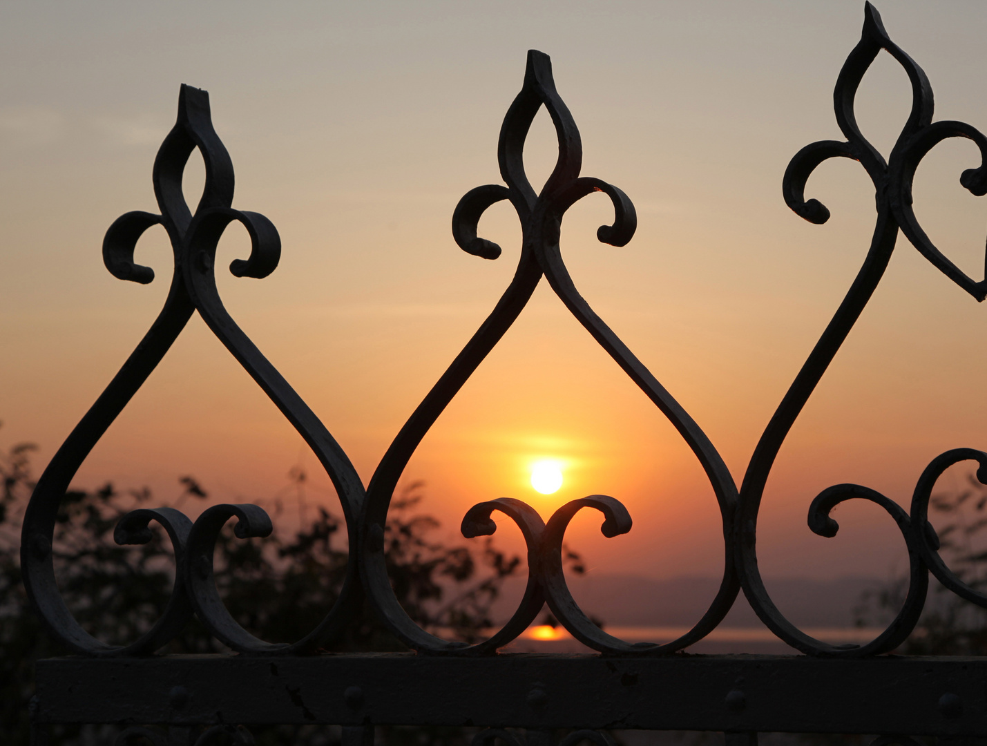 Sonnenuntergang am Mandalay Hill