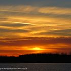 Sonnenuntergang am Markkleeberger See