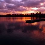 Sonnenuntergang am Maschsee