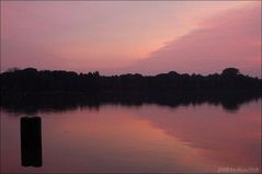 Sonnenuntergang am Maschsee