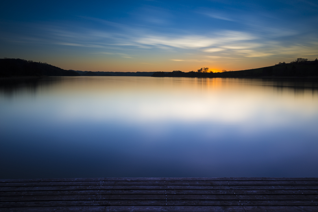 Sonnenuntergang am Mattsee