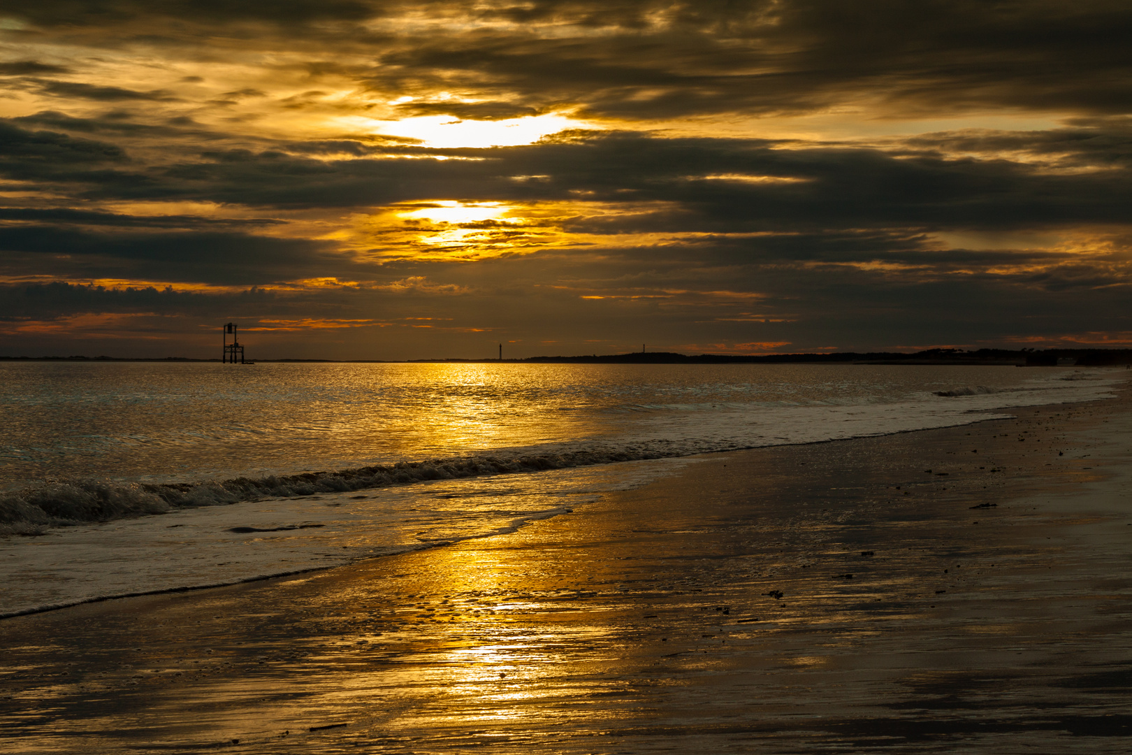 Sonnenuntergang am Meer