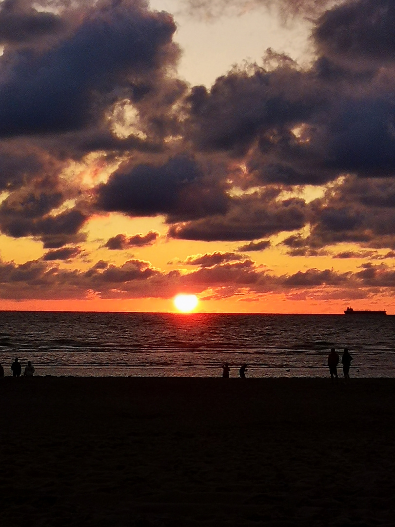 Sonnenuntergang am Meer