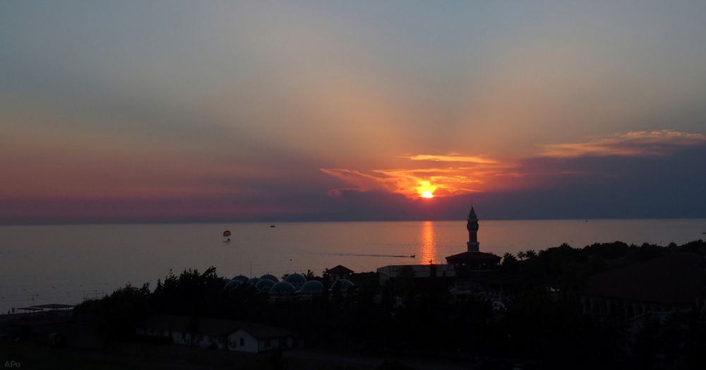 Sonnenuntergang am Meer