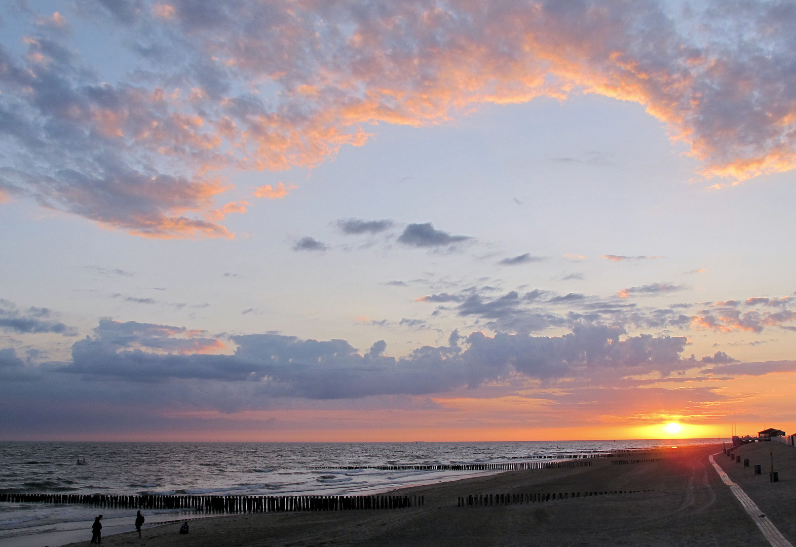 Sonnenuntergang am Meer