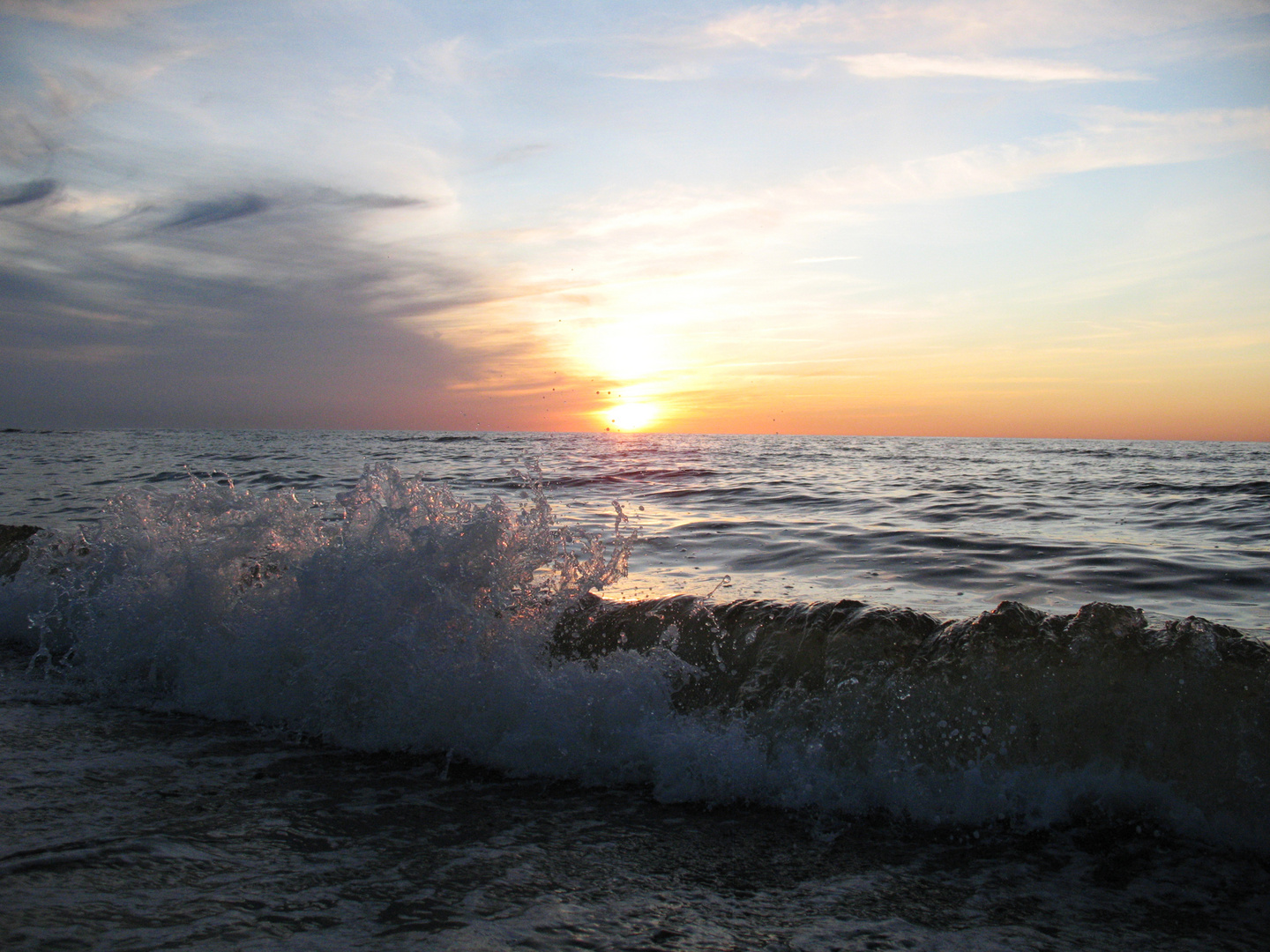 Sonnenuntergang am Meer