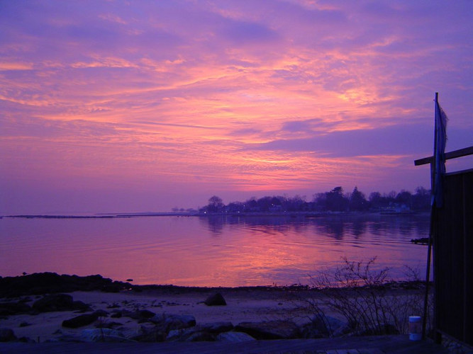 Sonnenuntergang am Meer