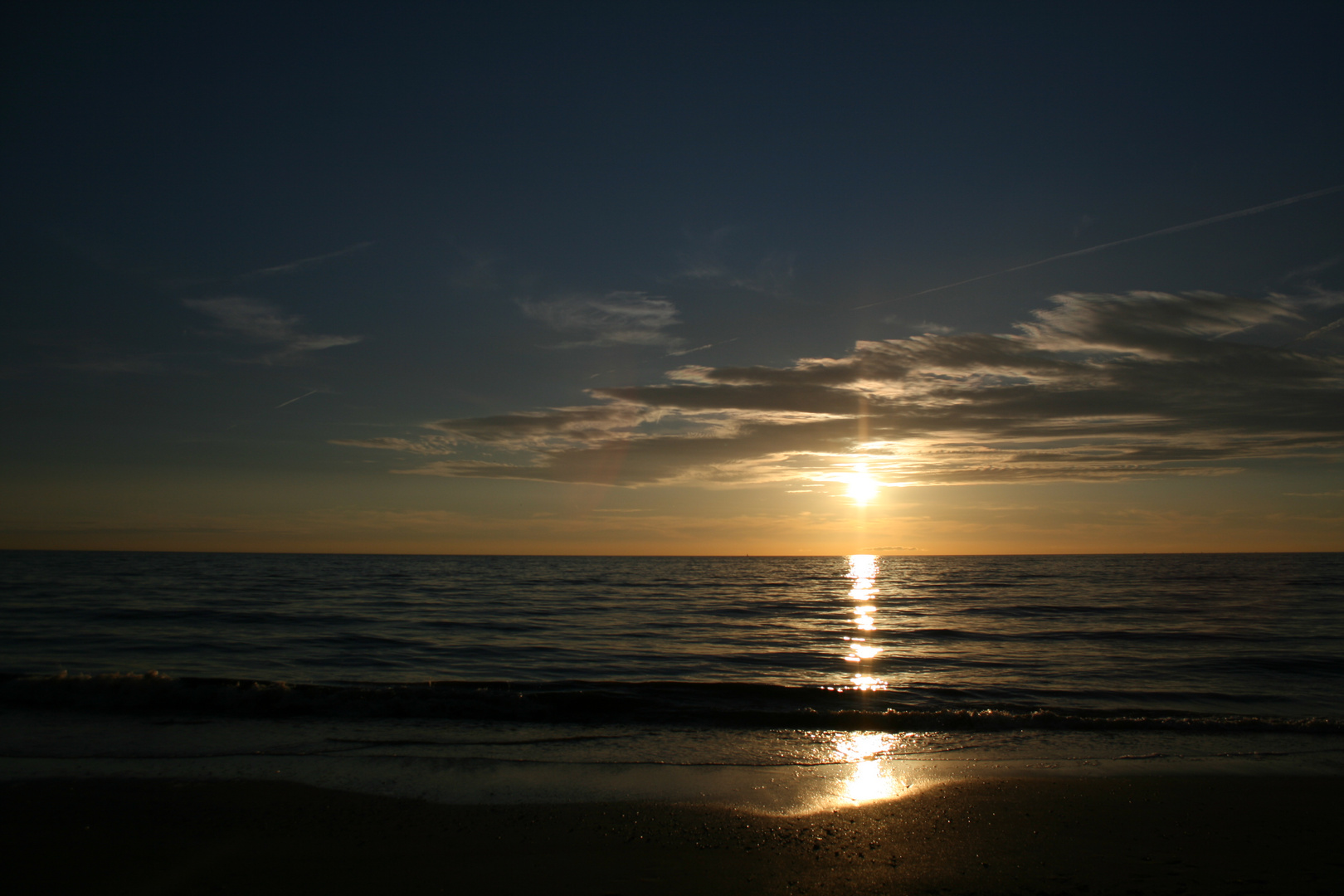 Sonnenuntergang am Meer