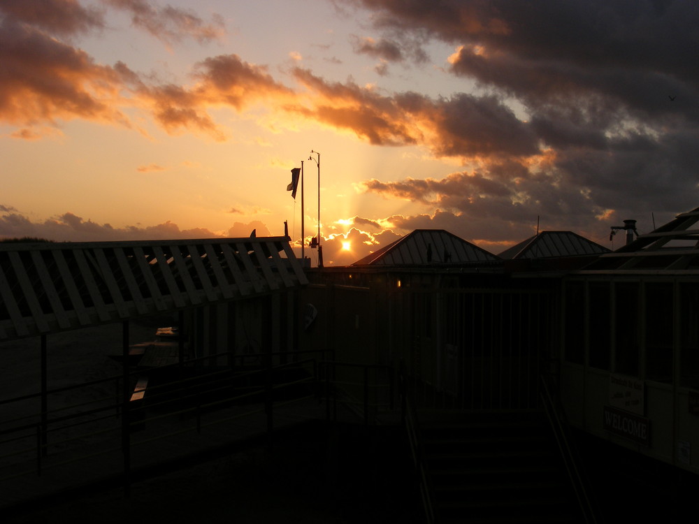 Sonnenuntergang am Meer