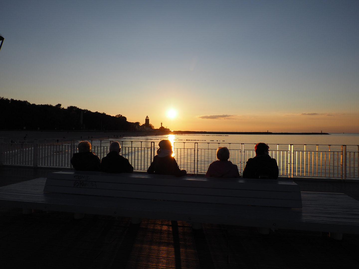 Sonnenuntergang am Meer