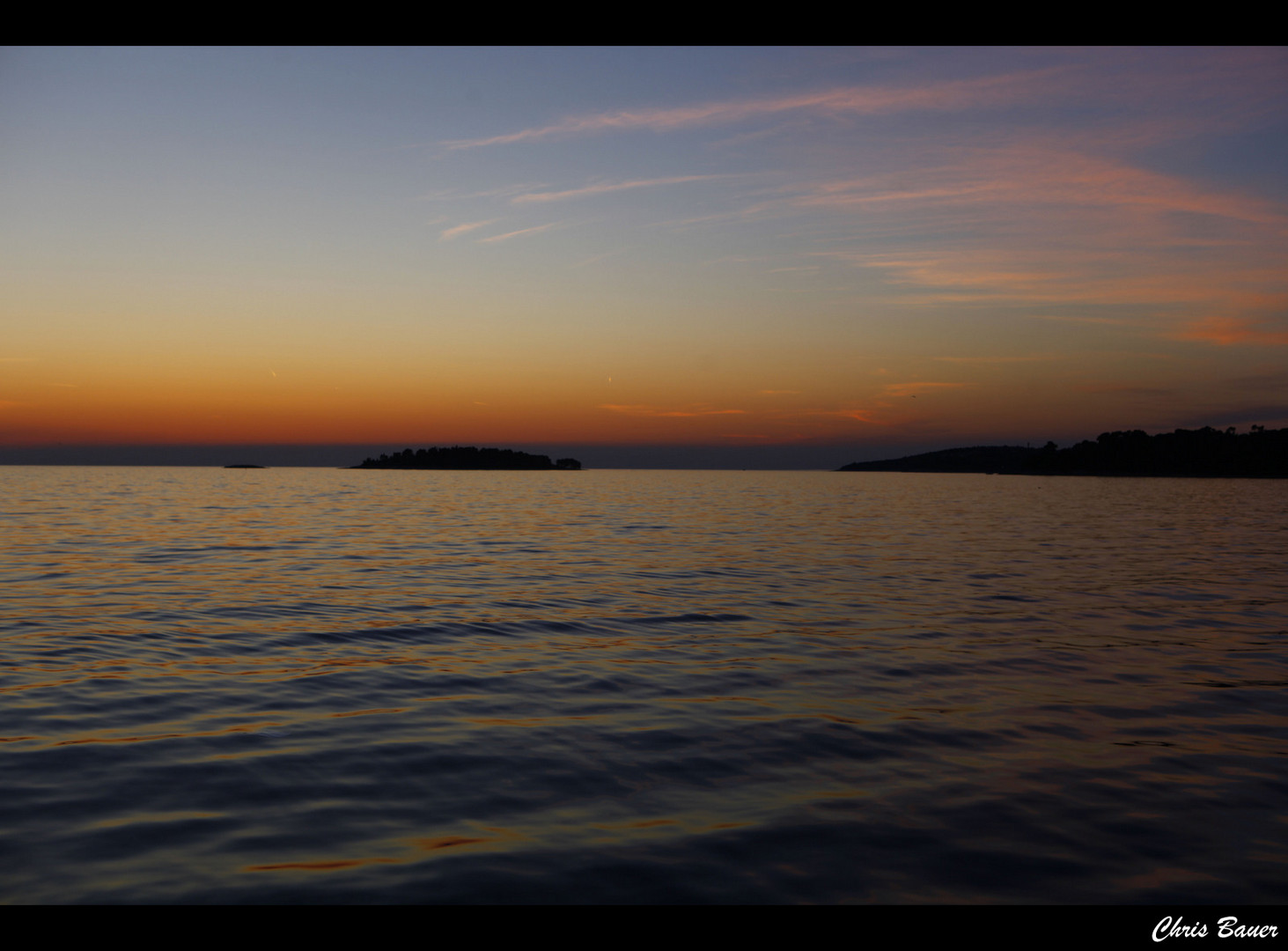 Sonnenuntergang am Meer