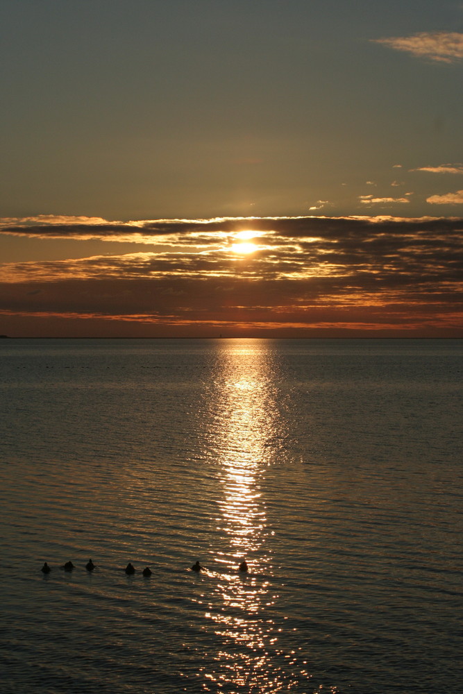 Sonnenuntergang am Meer