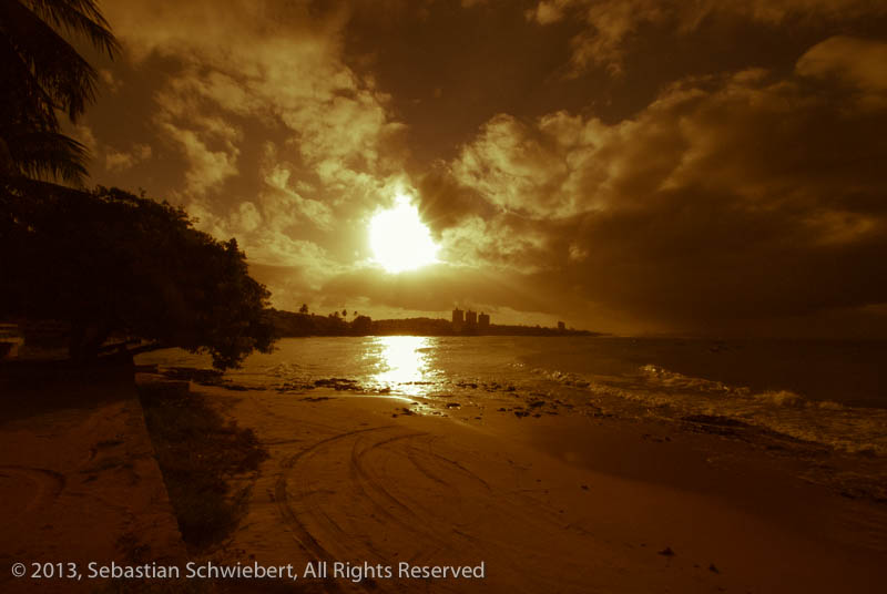 Sonnenuntergang am Meer