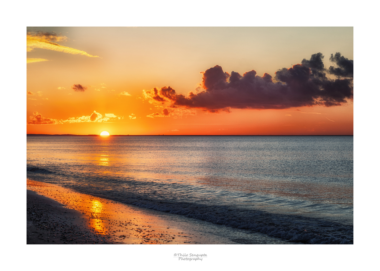 Sonnenuntergang am Meer