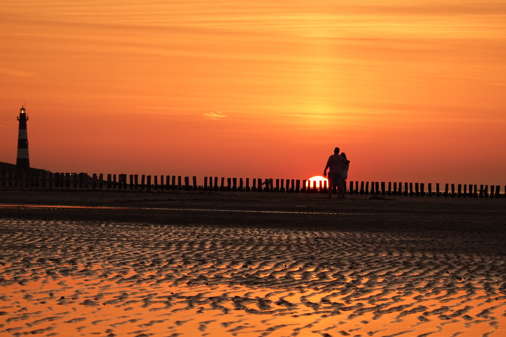 Sonnenuntergang am Meer