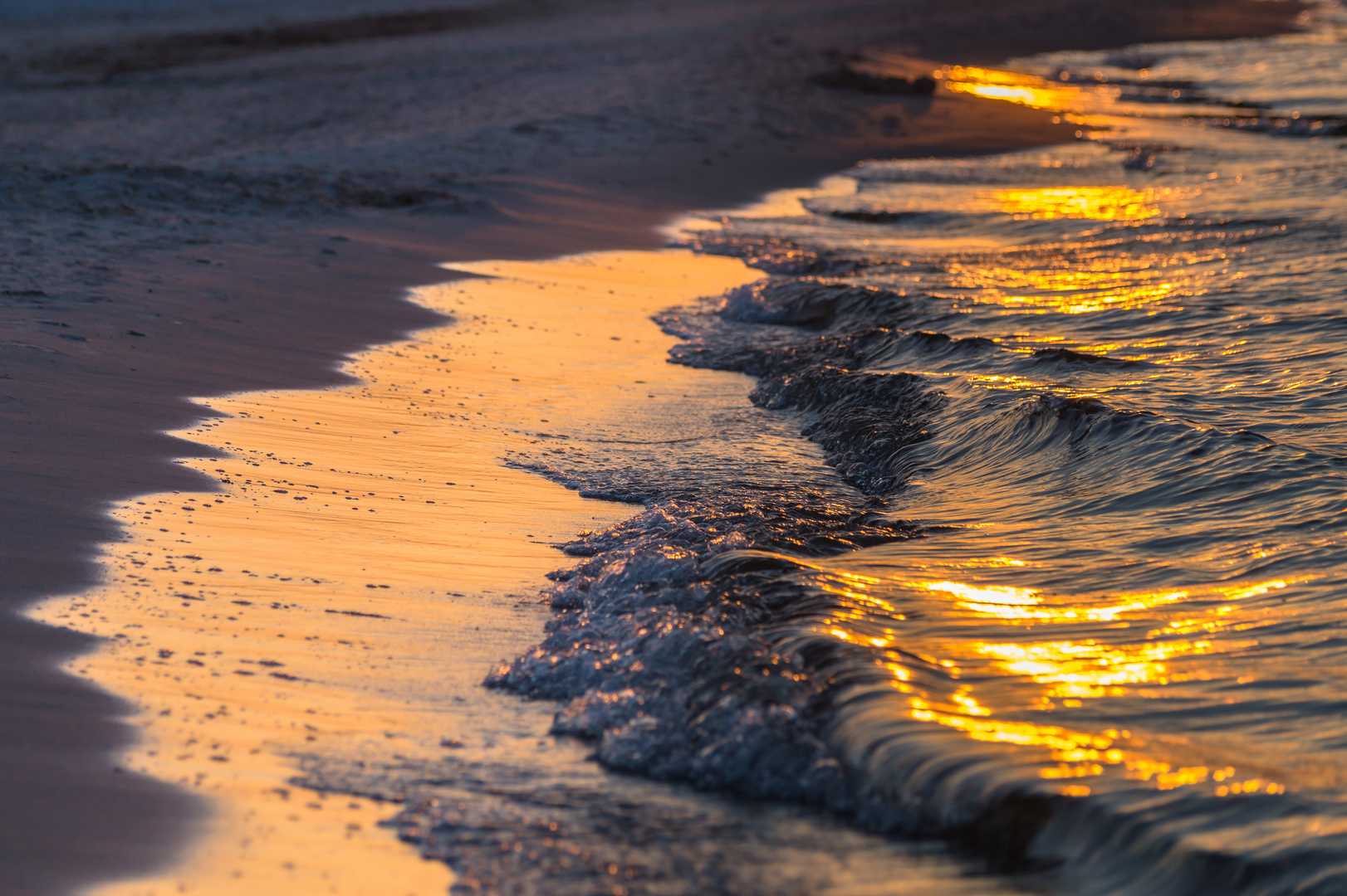 Sonnenuntergang am Meer