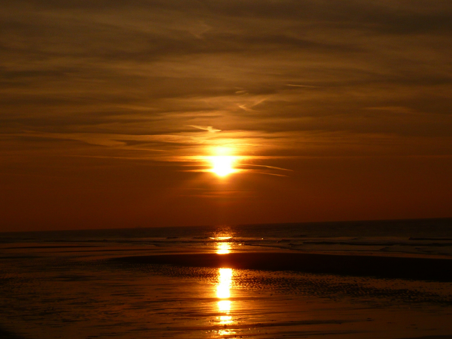 Sonnenuntergang am Meer 2