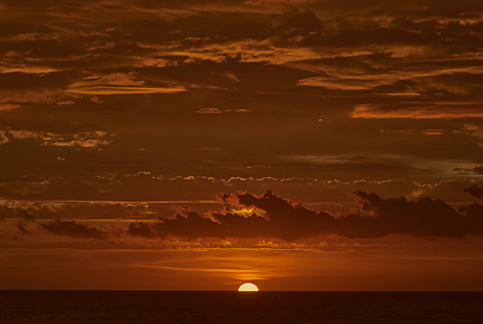 Sonnenuntergang am Meer