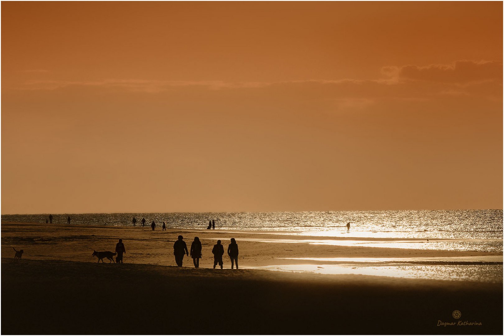 Sonnenuntergang am Meer