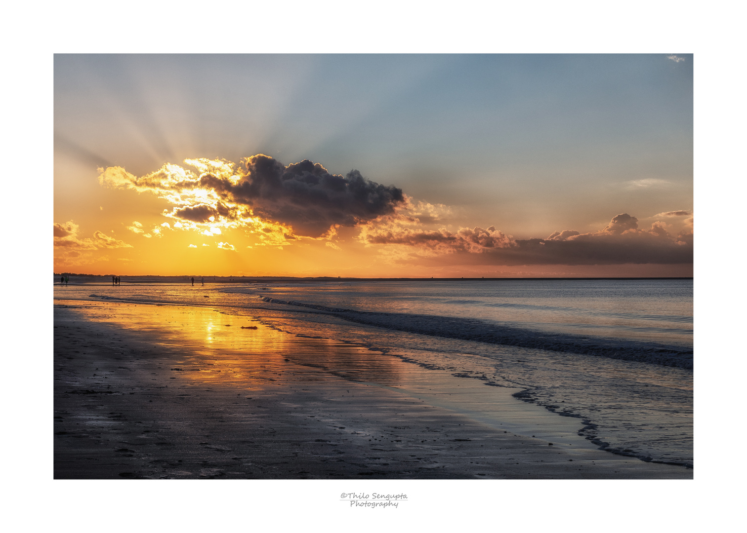 Sonnenuntergang am Meer