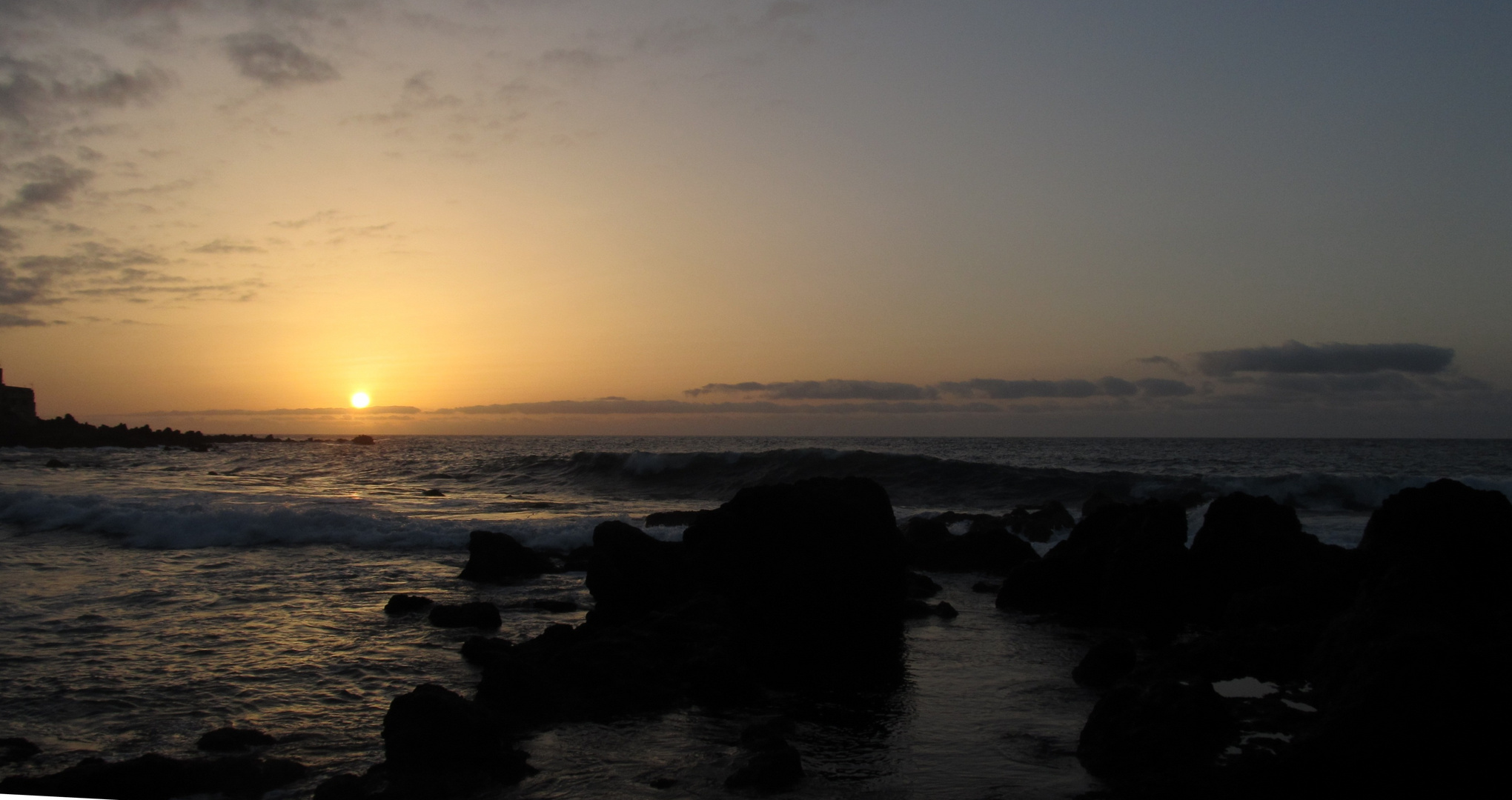 Sonnenuntergang am Meer