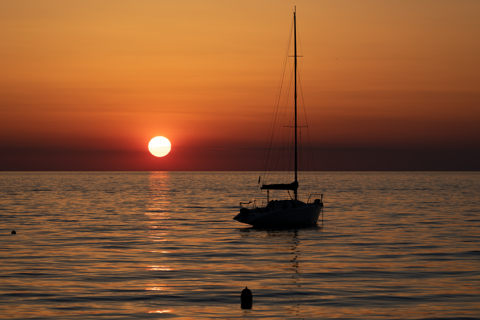 Sonnenuntergang am Meer