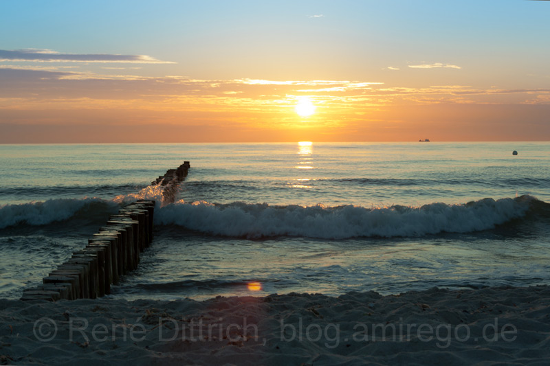 Sonnenuntergang am Meer